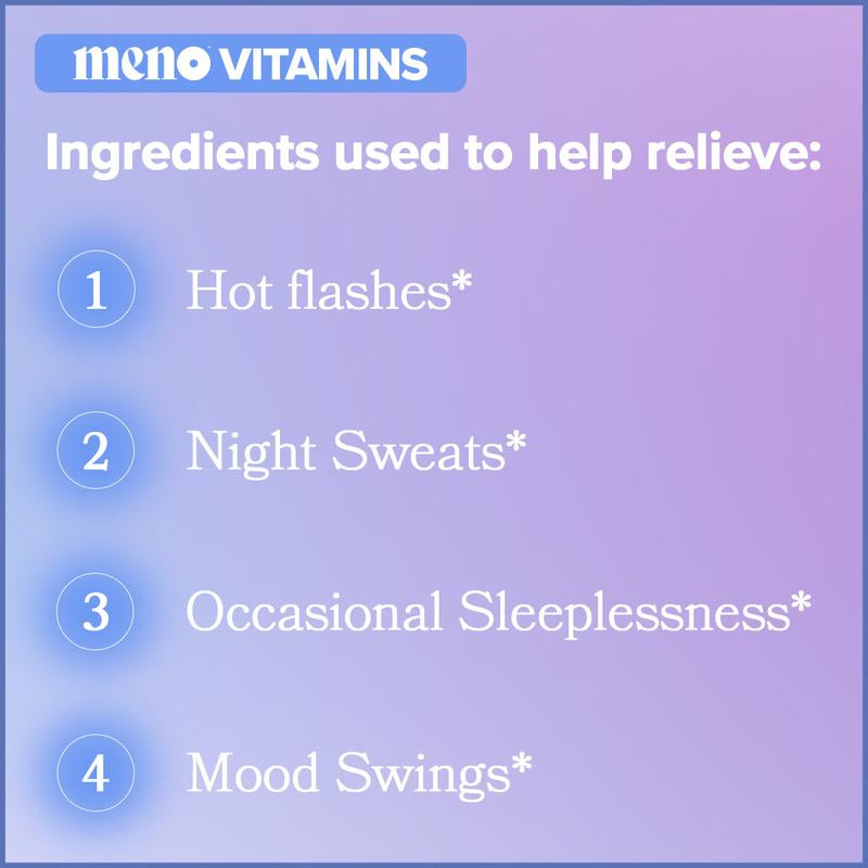 Menopause Supplements with Black Cohosh & Ashwagandha